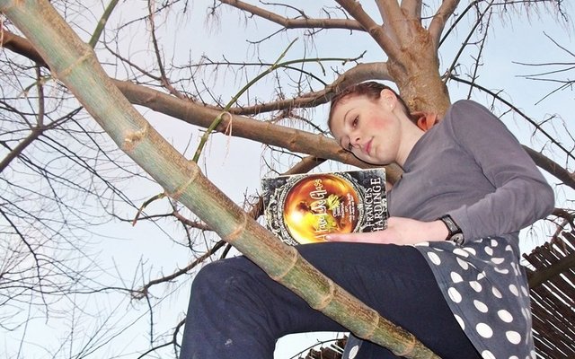 Second runner up to Ruby for reading in a tree